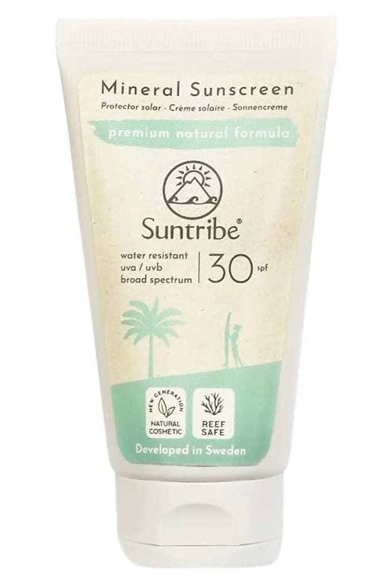 Suntribe All Natural Mineral Body & Face Sunscreen SPF30 (60ml)